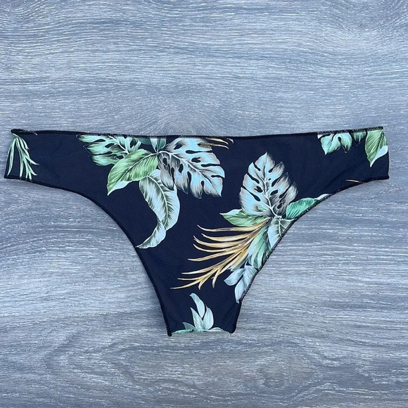 Rip Curl Palmetto Cheeky Hipster Bottoms, black - Picture 4 of 5